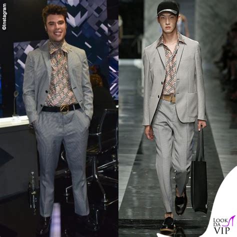 camicia fendi fedez costo